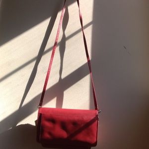 BUXTON Red Crossover Bag
